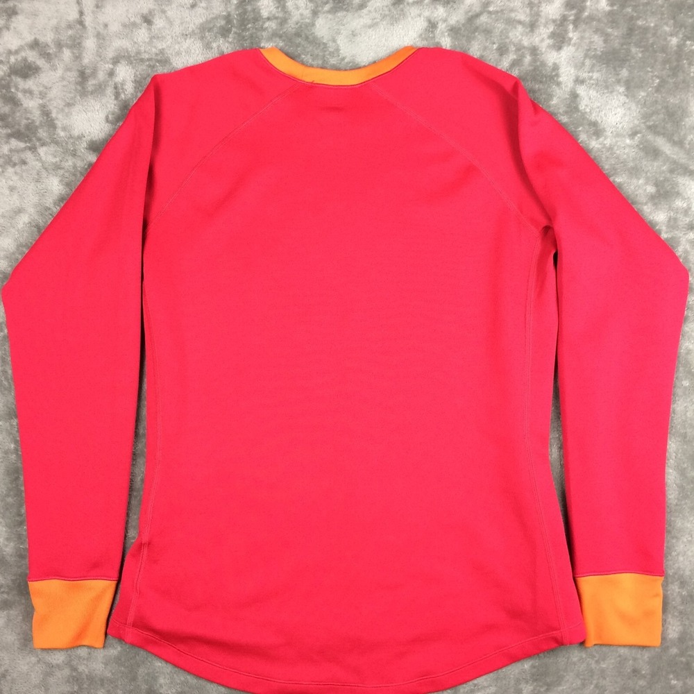 MEC Base Layer Shirt Womens Large Polyester Long Sleeve Pink Polartec - Picture 11 of 15